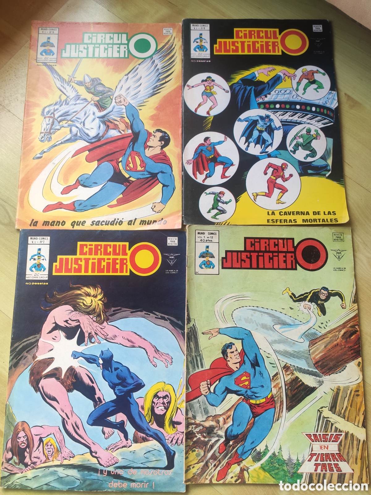 C&oacute;mics: Circulo justiciero v&eacute;rtice. 4 comics - Foto 1