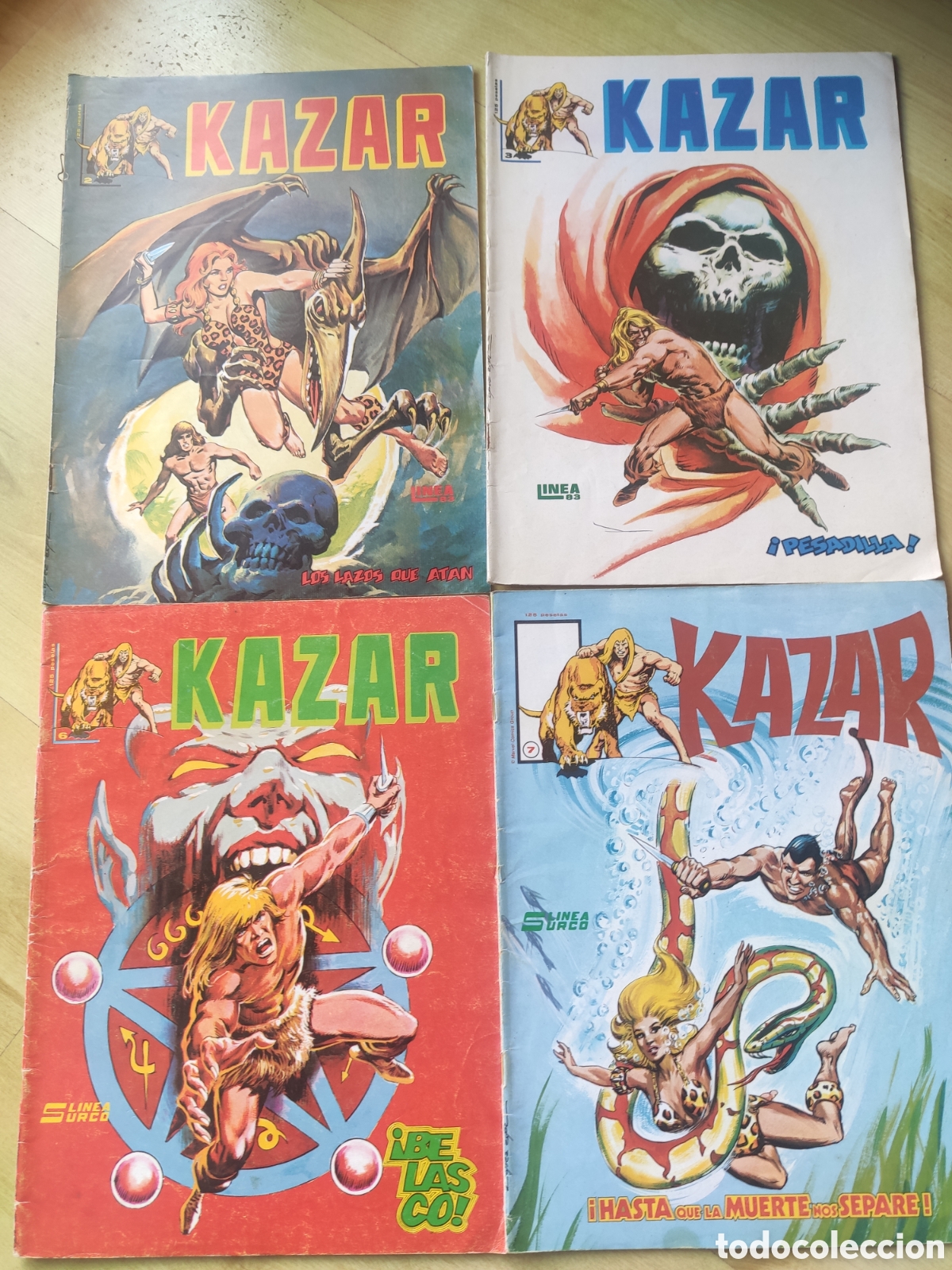 C&oacute;mics: Kazar linea 83 surco.numeros 2,3,6 y 7 - Foto 1