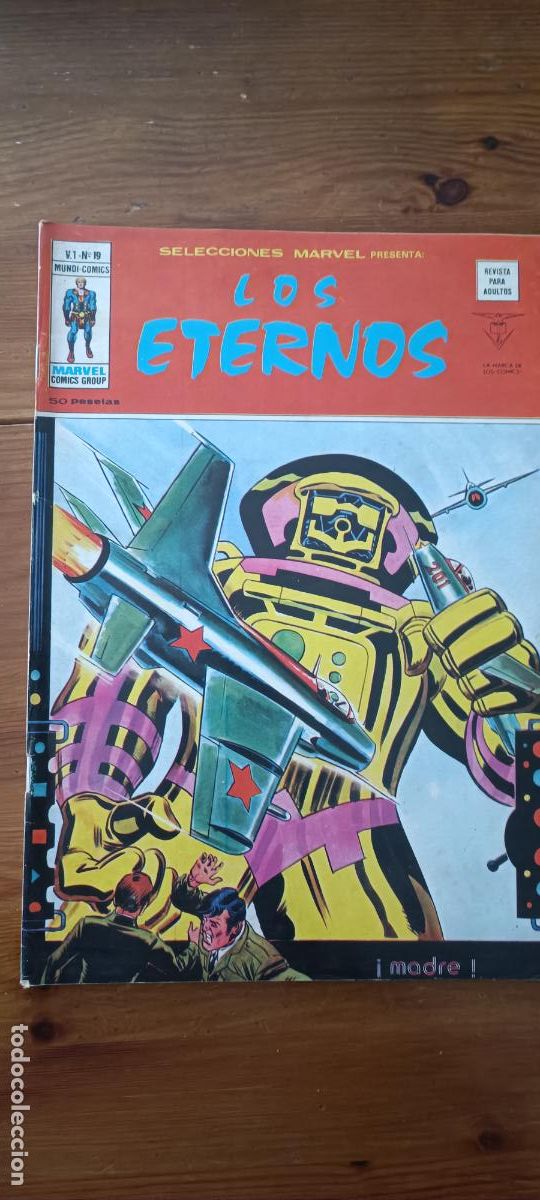 C&oacute;mics: Selecciones Marvel 19. Vol. 1. Los Eternos. Marvel. Vertice - Foto 1