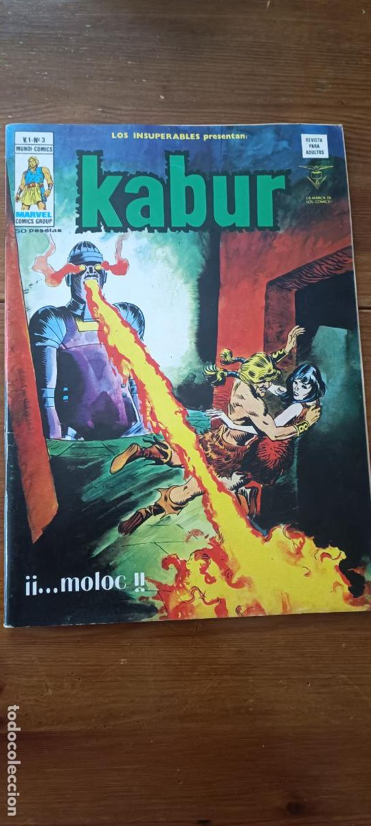 C&oacute;mics: COMIC - KABUR - V. 1 , N&ordm; 3 - V&Eacute;RTICE - MUNDI COMICS - Foto 1