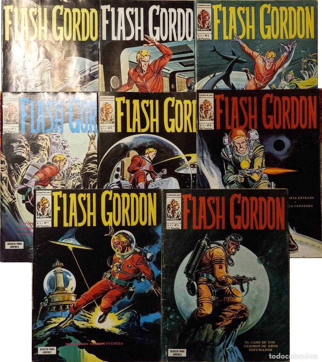 C&oacute;mics: FLASH GORDON volumen 1 #1-8 (Comics-Art) V&Eacute;RTICE - Foto 1