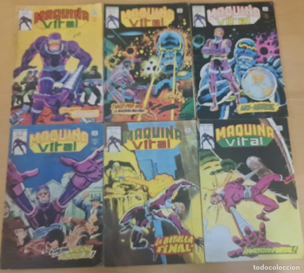 C&oacute;mics: MAQUINA VITAL 1 A 6 (COMPLETA). VERTICE - Foto 1