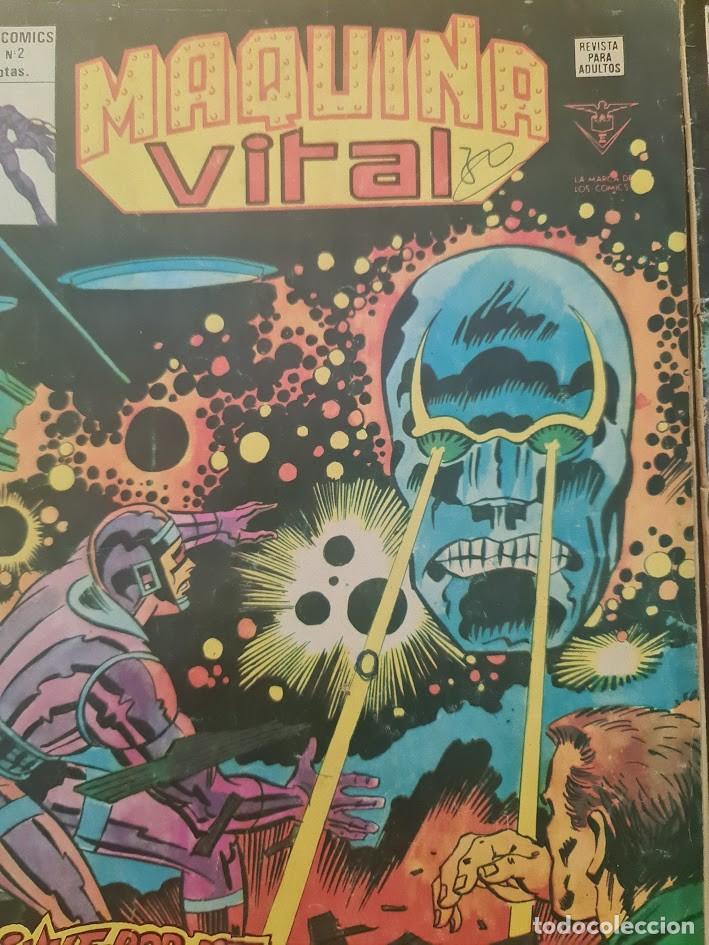 C&oacute;mics: MAQUINA VITAL 1 A 6 (COMPLETA). VERTICE - Foto 3