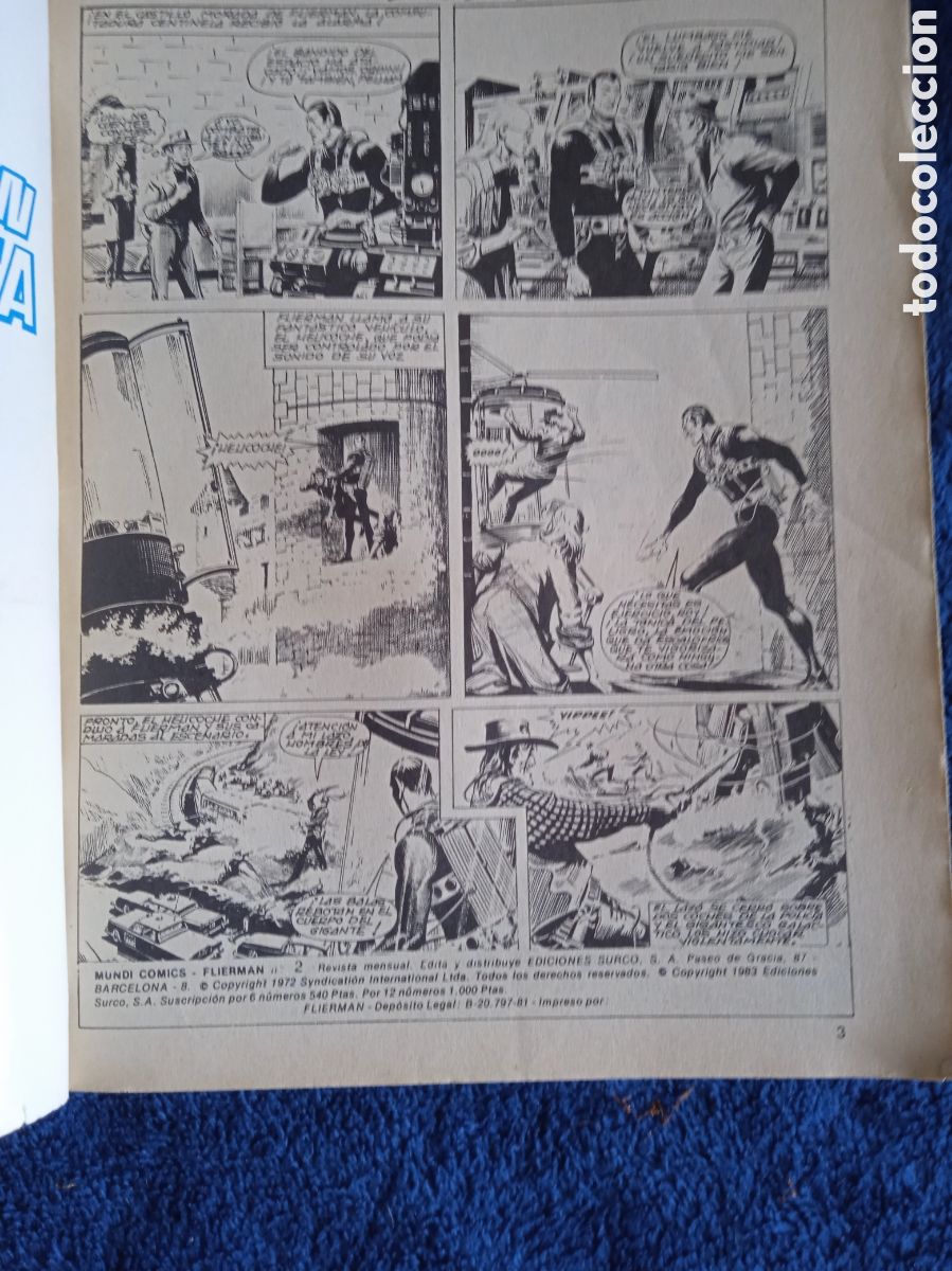 C&oacute;mics: FLIERMAN N&ordm; 2 ED. VERTICE - SURCO - LINEA 83 - Foto 2