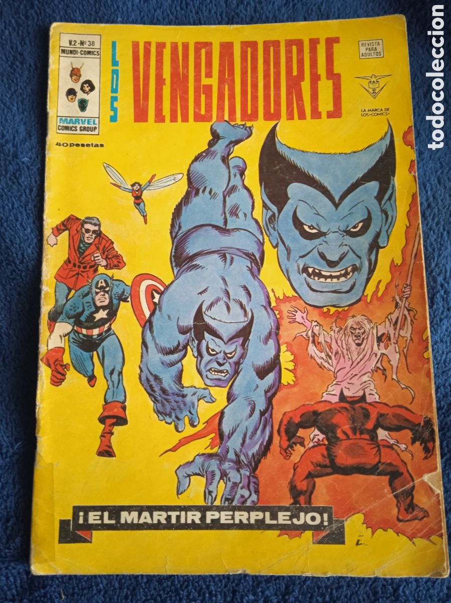 C&oacute;mics: LOS VENGADORES VOL. 2 N&ordm; 38 ( VERTICE ) - Foto 1