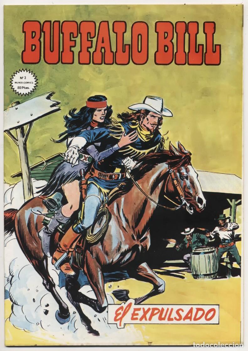 C&oacute;mics: COMIC GRAPA BUFFALO BILL N&ordm; 3 EL EXPULSADO MUNDI COMICS VERTICE 1981 - Foto 1