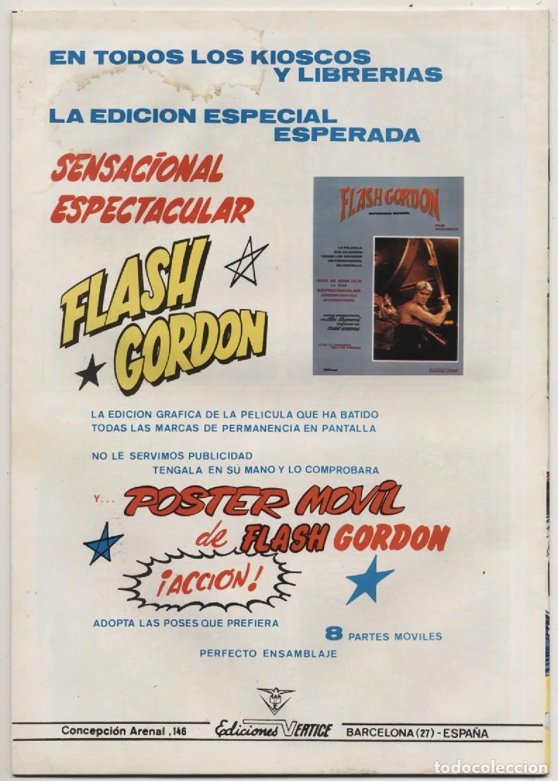 C&oacute;mics: COMIC GRAPA BUFFALO BILL N&ordm; 3 EL EXPULSADO MUNDI COMICS VERTICE 1981 - Foto 2