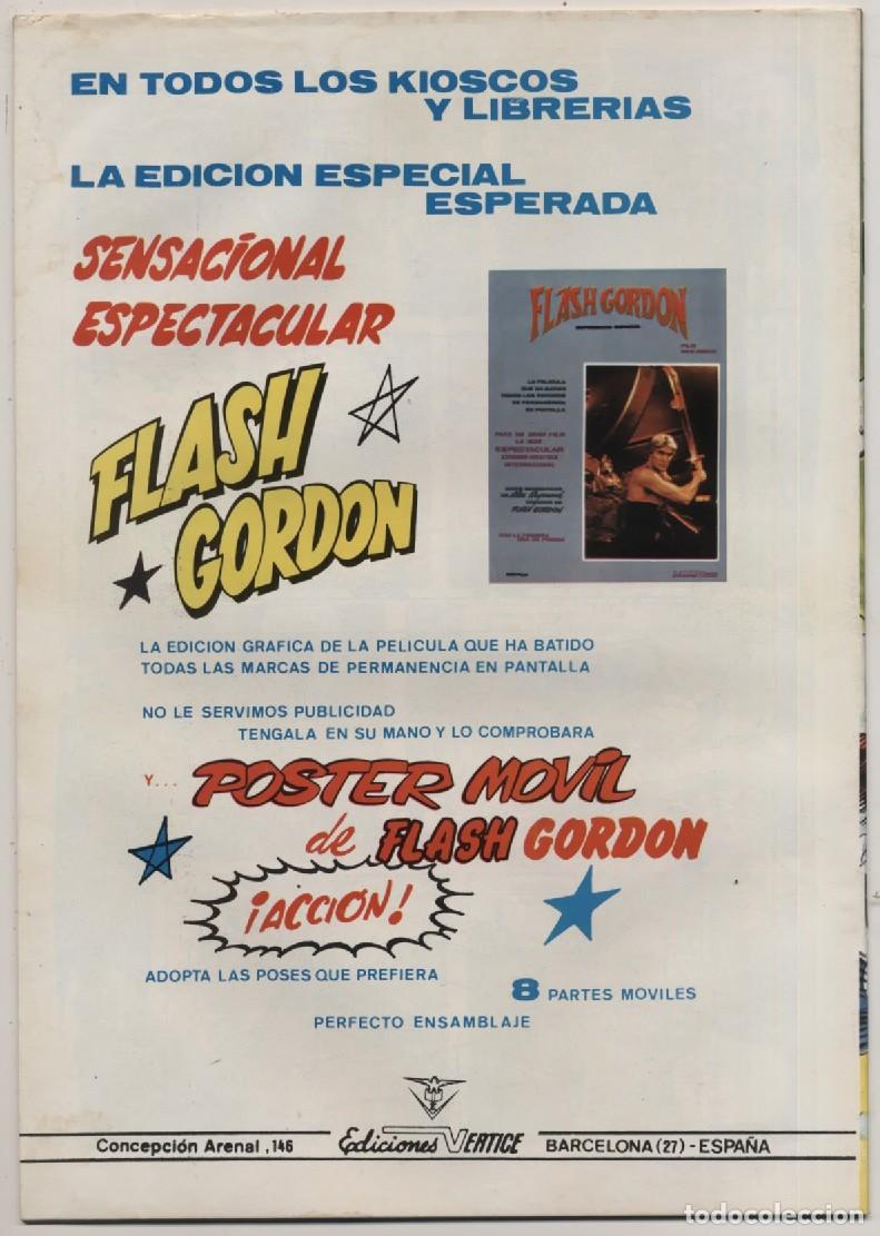 C&oacute;mics: COMIC GRAPA BUFFALO BILL N&ordm; 3 EL EXPULSADO MUNDI COMICS VERTICE 1981 - Foto 2