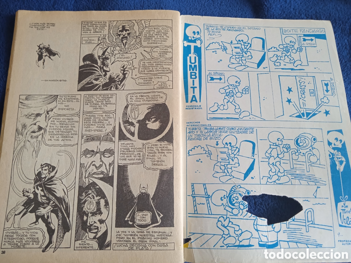 C&oacute;mics: SELECCIONES MARVEL - VOL 1 - N&ordm; 54 -DOCTOR EXTRA&Ntilde;O ( ediciones Vertice ) - Foto 2