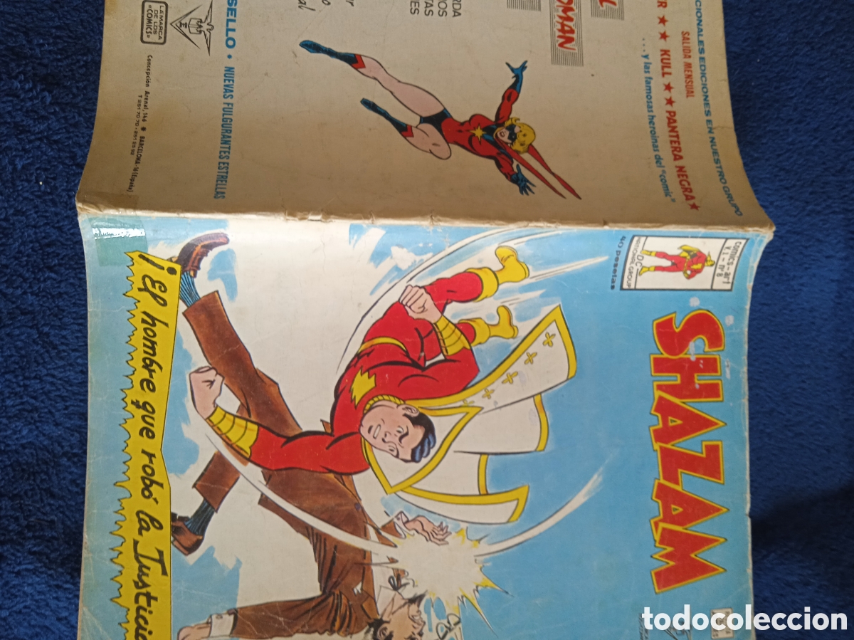 C&oacute;mics: SHAZAM V. 1 N&ordm; 8 -edita: ediciones Vertice - Foto 2