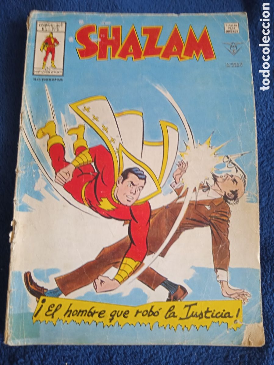 C&oacute;mics: SHAZAM V. 1 N&ordm; 8 -edita: ediciones Vertice - Foto 1