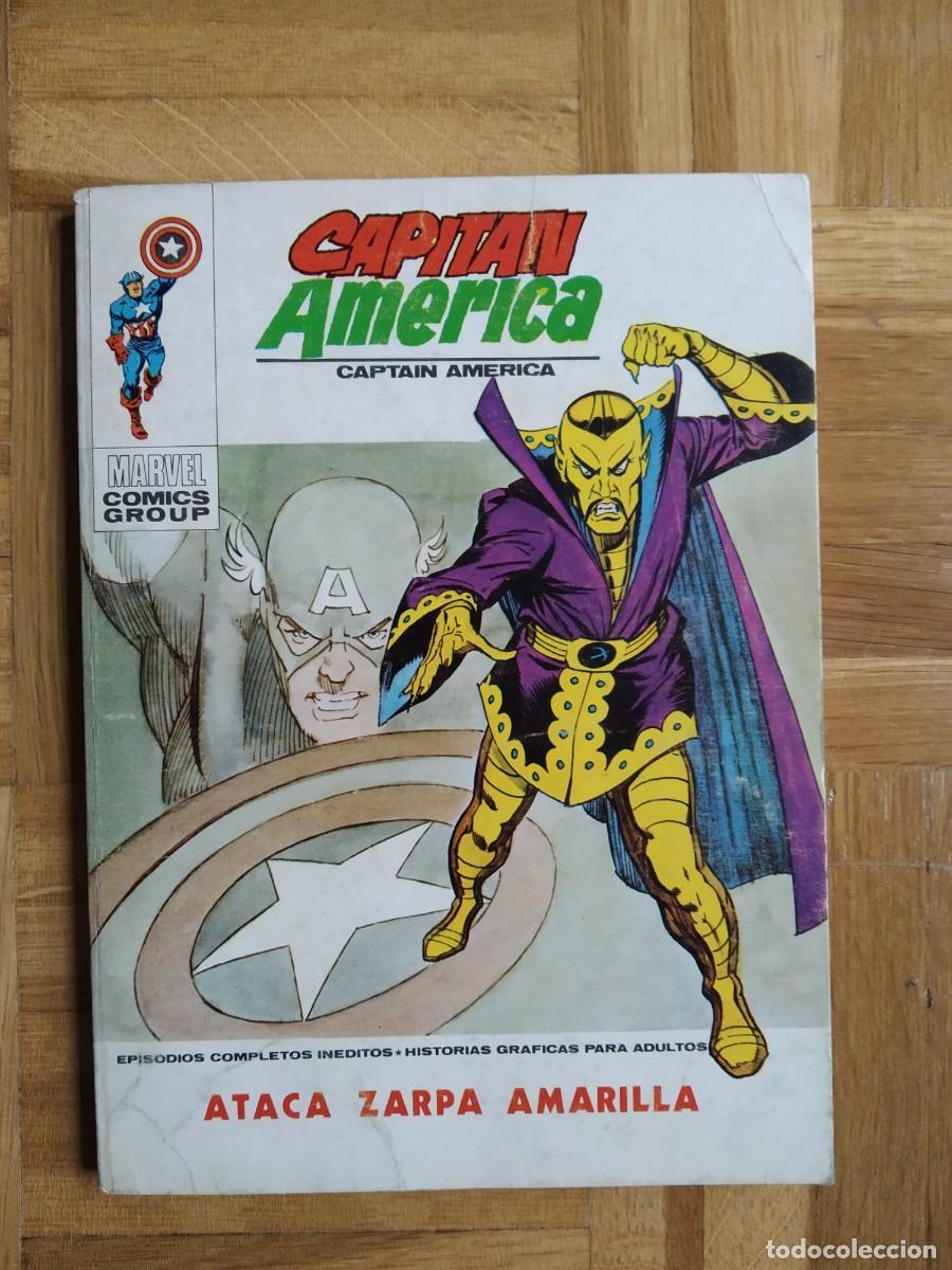 C&oacute;mics: CAPITAN AMERICA EDICIONES VERTICE 33 ATACA ZARPA AMARILLA - Foto 1