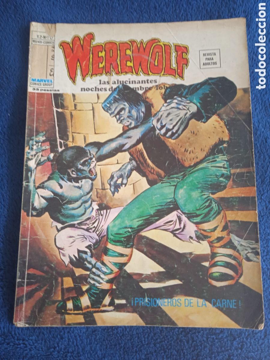 C&oacute;mics: WEREWOLF VOL 2 N&ordm; 10 WEREWOLF ( VERTICE ) - Foto 1