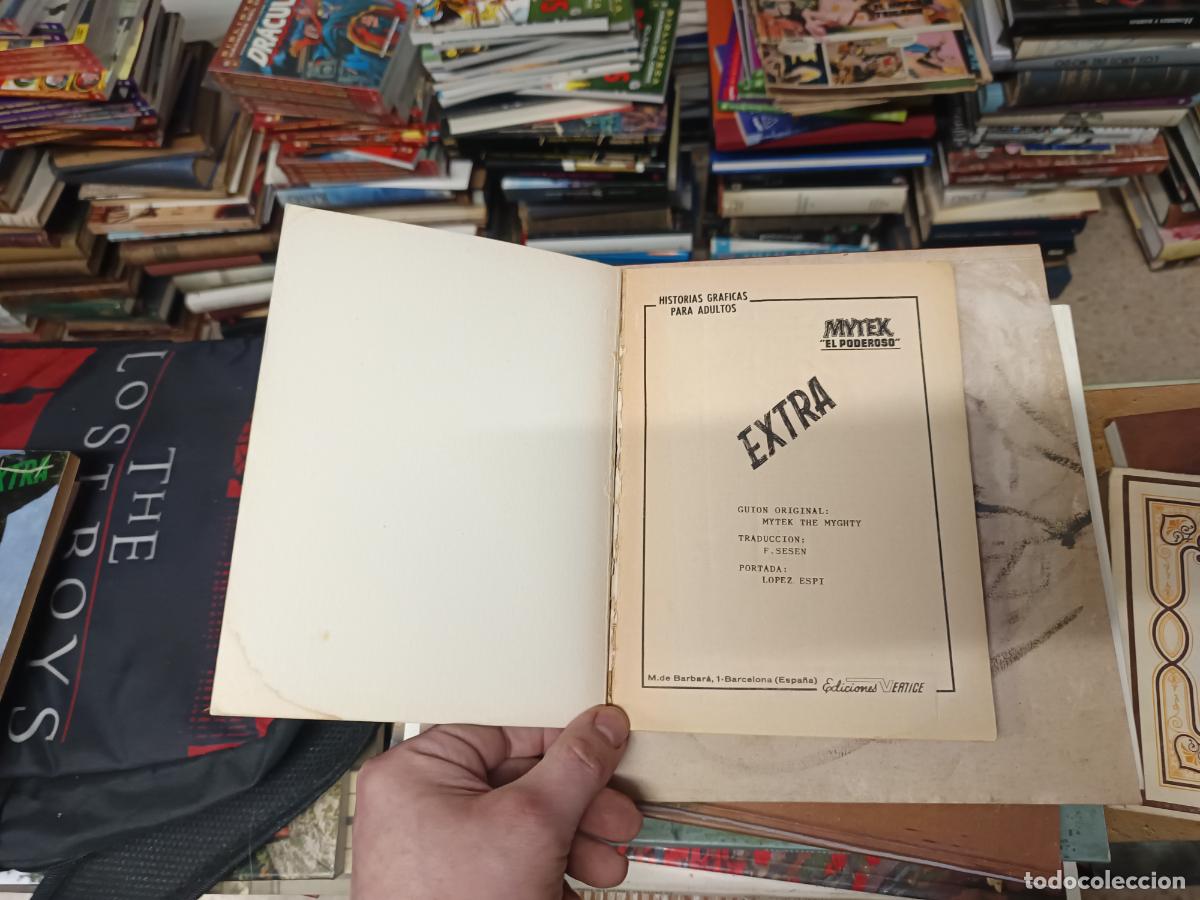 C&oacute;mics: MYTEK EL PODEROSO . LA HORRENDA SOMBRA DE MYTEK . EDICIONES V&Eacute;RTICE . N&ordm; 12 . 1969 . L&Oacute;PEZ ESP&Iacute; - Foto 2