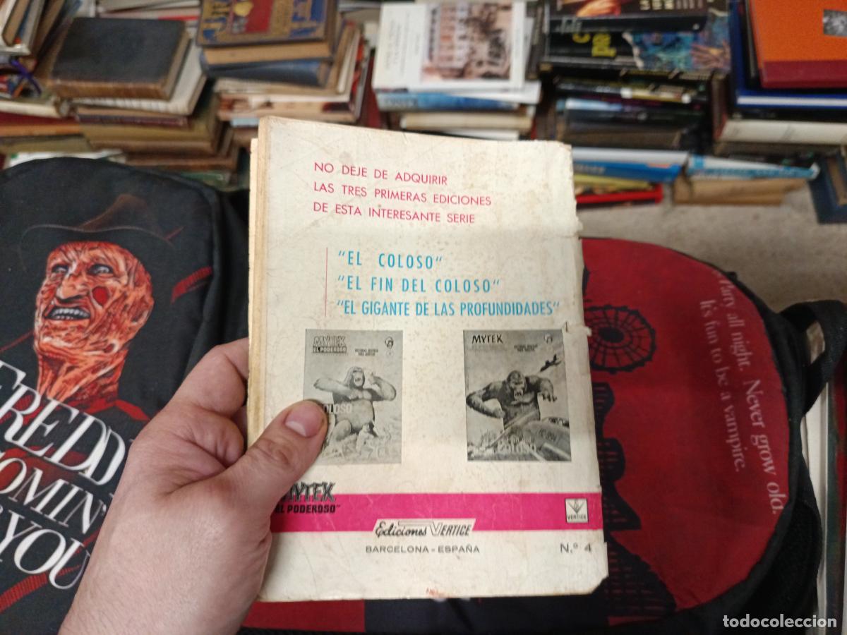 C&oacute;mics: MYTEK EL PODEROSO . &iexcl;EL COLOSO AL ATAQUE! . N&ordm; 4 . EDICIONES V&Eacute;RTICE . PORTADA : LARRY . 1965 - Foto 7