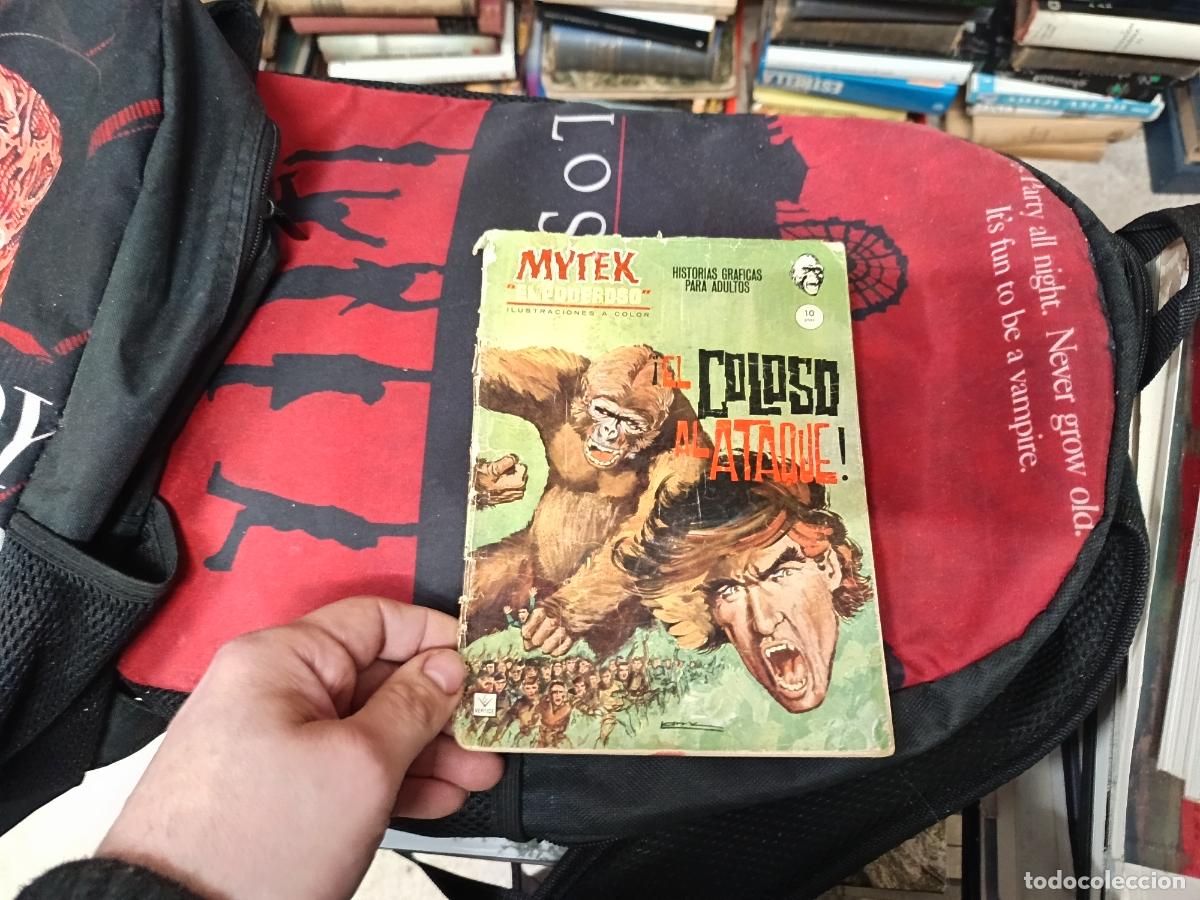 C&oacute;mics: MYTEK EL PODEROSO . &iexcl;EL COLOSO AL ATAQUE! . N&ordm; 4 . EDICIONES V&Eacute;RTICE . PORTADA : LARRY . 1965 - Foto 1