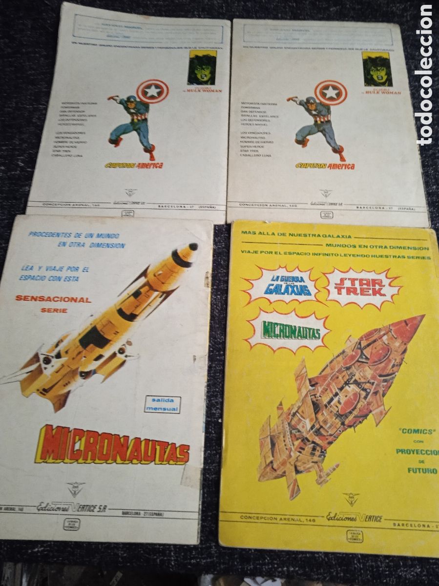 C&oacute;mics: DAN DEFENSOR -LOTE DE 4 EJEMPLARES -MUNDICOMICS - VERTICE - Foto 2