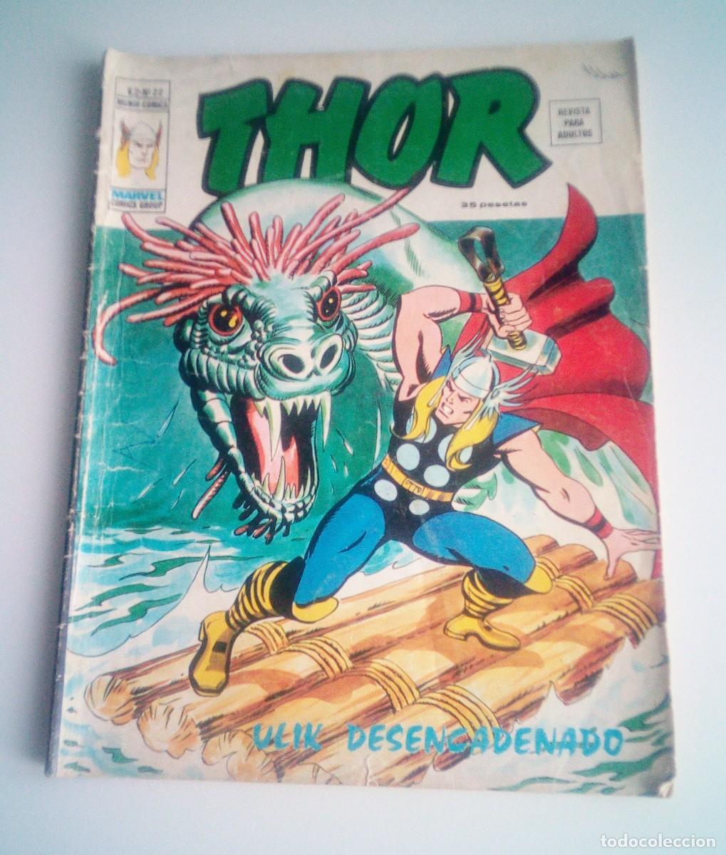 C&oacute;mics: COMIC VERTICE SUPERH&Eacute;ROE MARVEL THOR VERSI&Oacute;N 2 N&ordf; 22 ULIK DESENCADENADO&rdquo;. - Foto 1