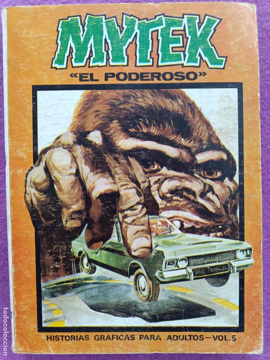 C&oacute;mics: TEBEO MYTEK EL PODEROSO VOL.5 EDICION ESPECIAL 1972 VERTICE - Foto 1