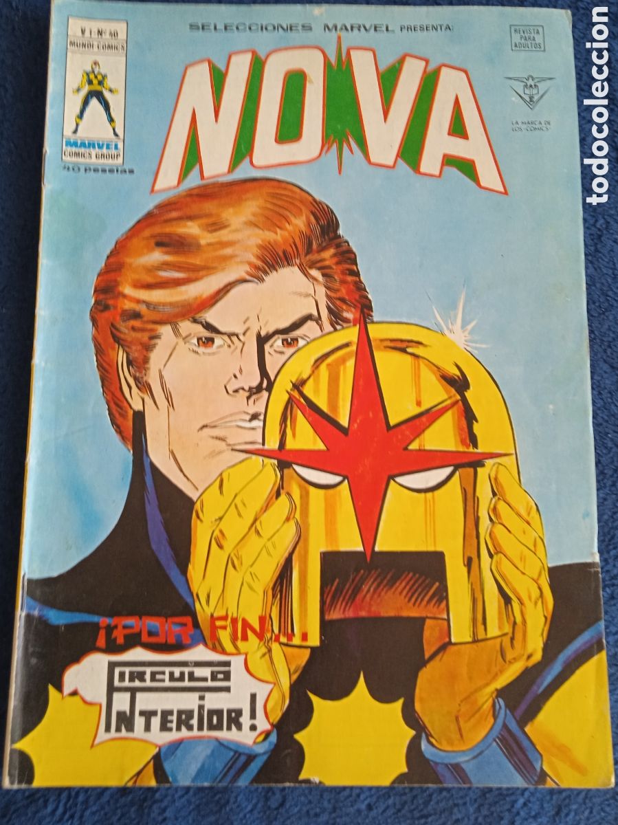C&oacute;mics: SELECCIONES MARVEL - VOL 1 -N&ordm; 40 - NOVA ( ediciones Vertice ) - Foto 1