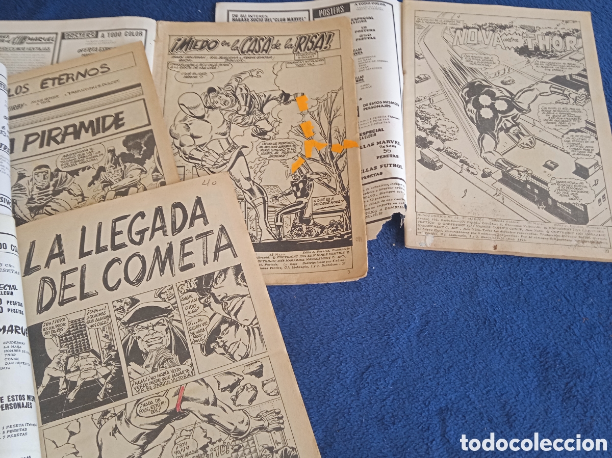 C&oacute;mics: SELECCIONES MARVEL -NOVA - LOTE 7 EJEMPLARES ( ediciones Vertice ) - Foto 4