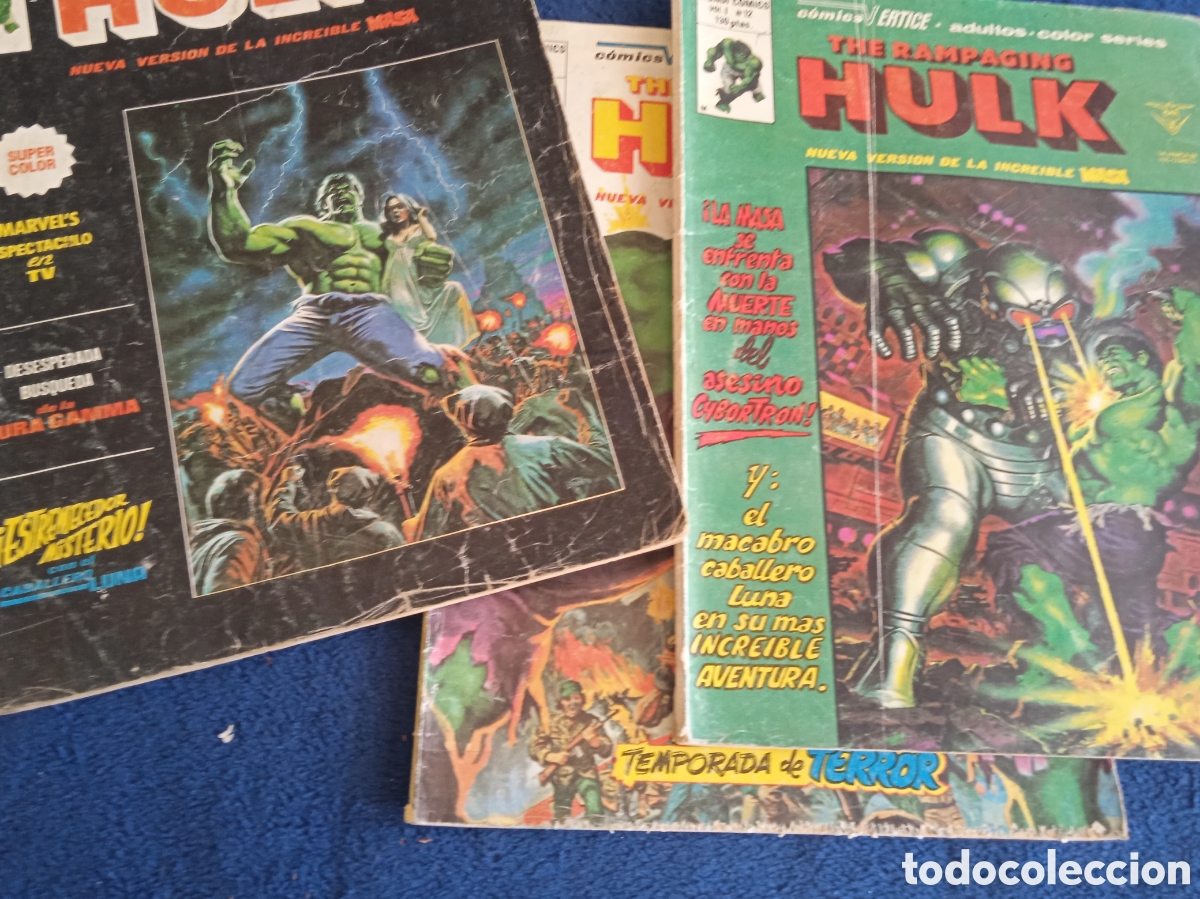 C&oacute;mics: THE RAMPAGING HULK VOL 1 -LOTE DE 5 EJEMPLARES ( VERTICE ) - Foto 3