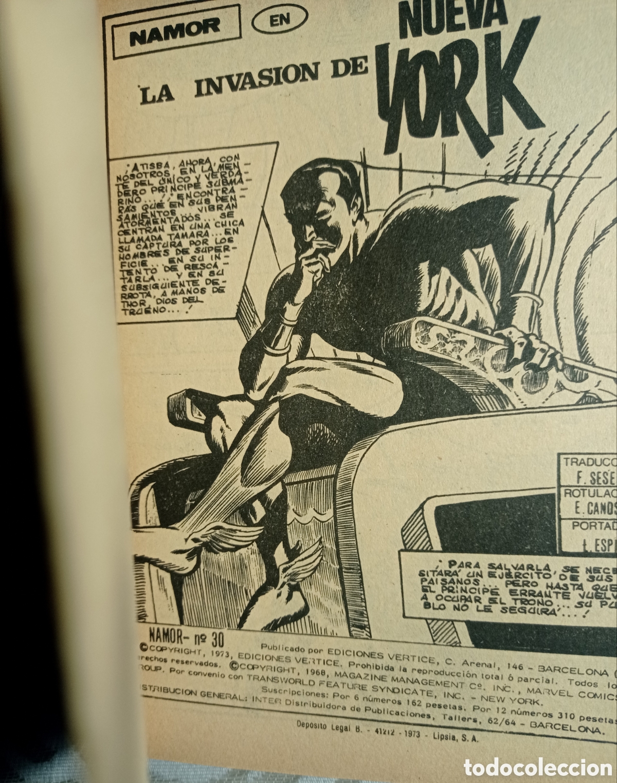 C&oacute;mics: NAMOR. VOLUMEN I, N&ordm; 30. - Foto 2