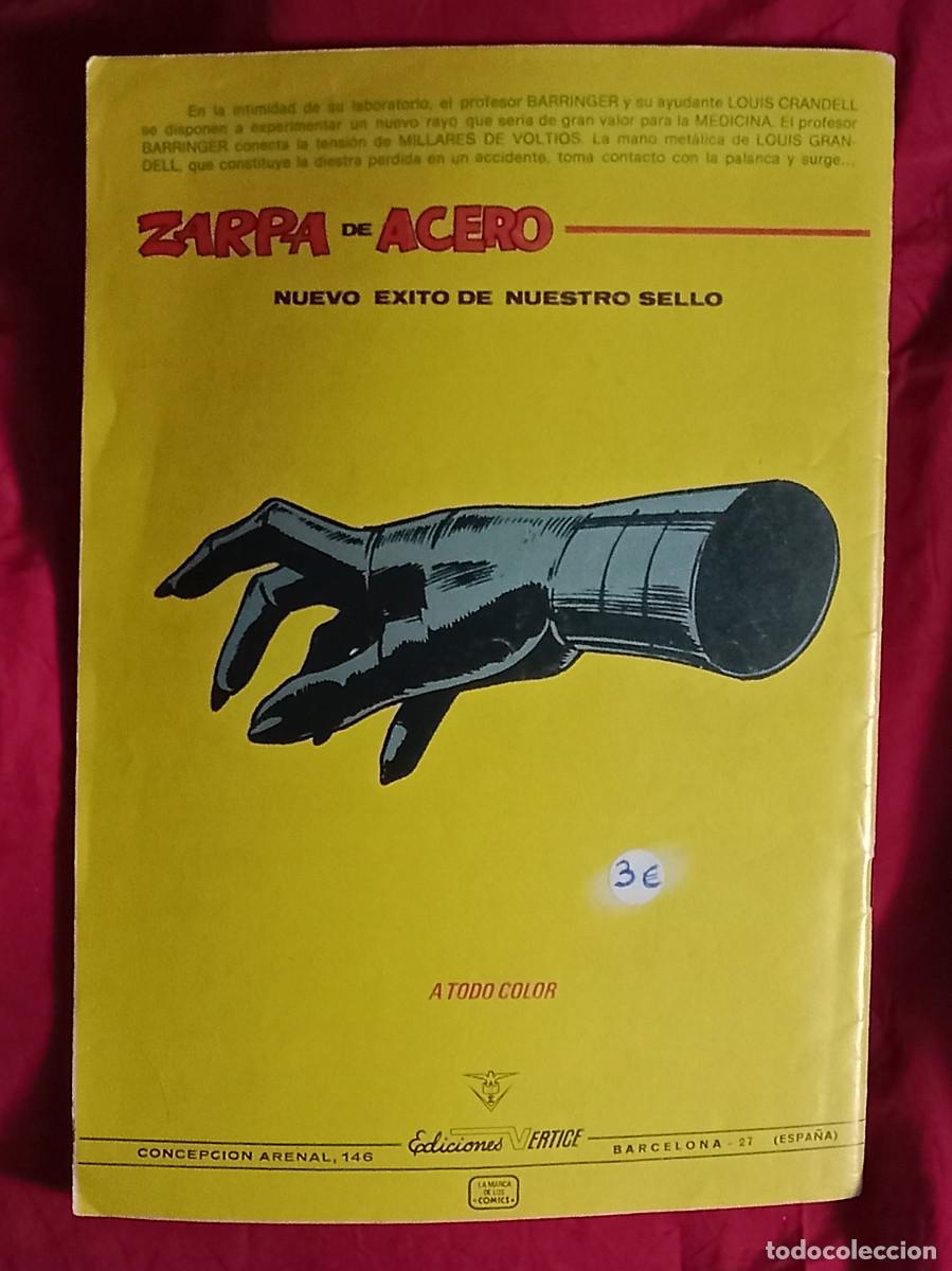 C&oacute;mics: MITEK El Poderoso - El Arrollador - N&ordm;. 4 - Edit. Ediciones Vertice. 1981 (P) - Foto 2
