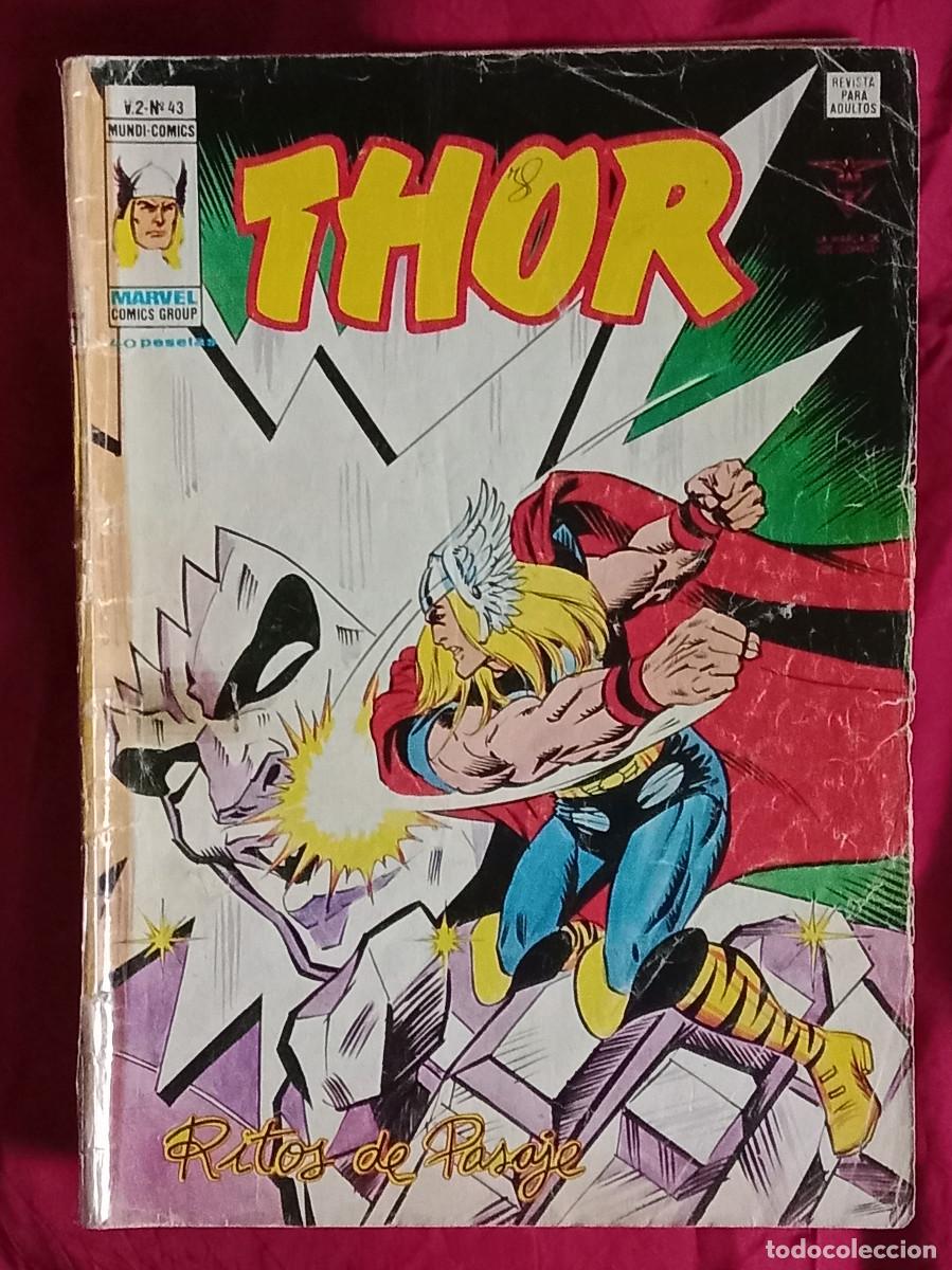 C&oacute;mics: Thor - Ritos de Pasaje - Vol. 2 - N&ordm;. 43 - Edit. Ediciones Vertice. (P) - Foto 1