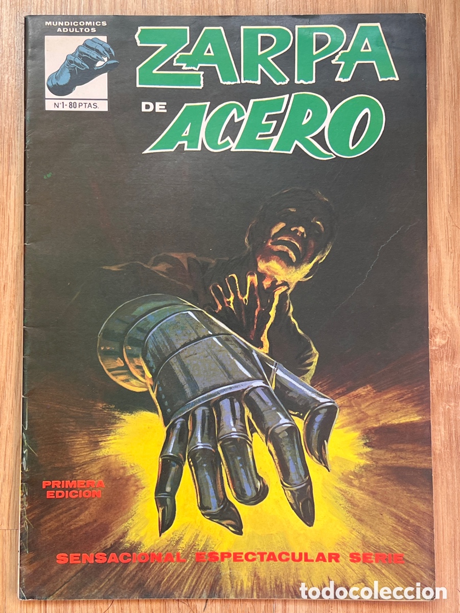 C&oacute;mics: ZARPA DE ACERO n&ordm;1 V&eacute;rtice - NUEVO - Foto 1