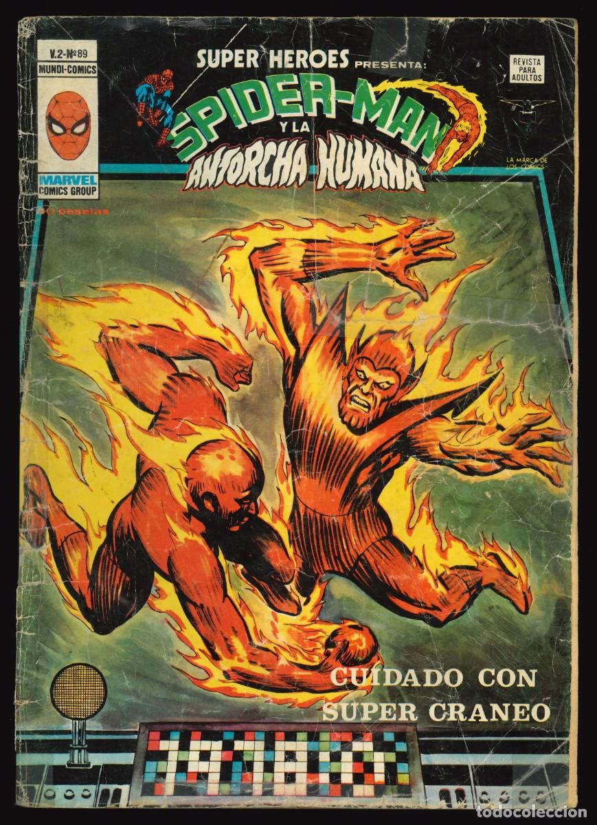C&oacute;mics: SUPER H&Eacute;ROES (V.2) - EDICIONES V&Eacute;RTICE / N&Uacute;MERO 89 - Foto 1