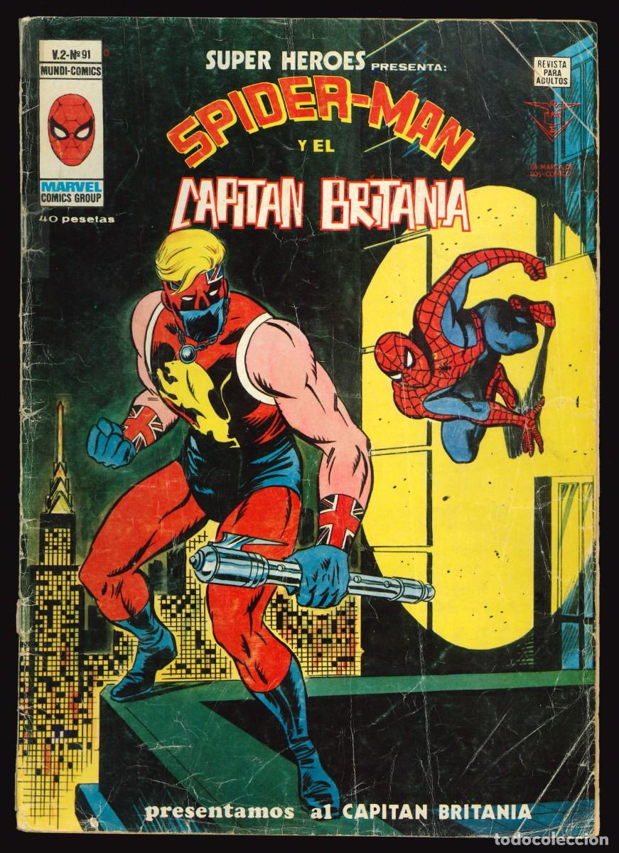 C&oacute;mics: SUPER H&Eacute;ROES (V.2) - EDICIONES V&Eacute;RTICE / N&Uacute;MERO 91 - Foto 1