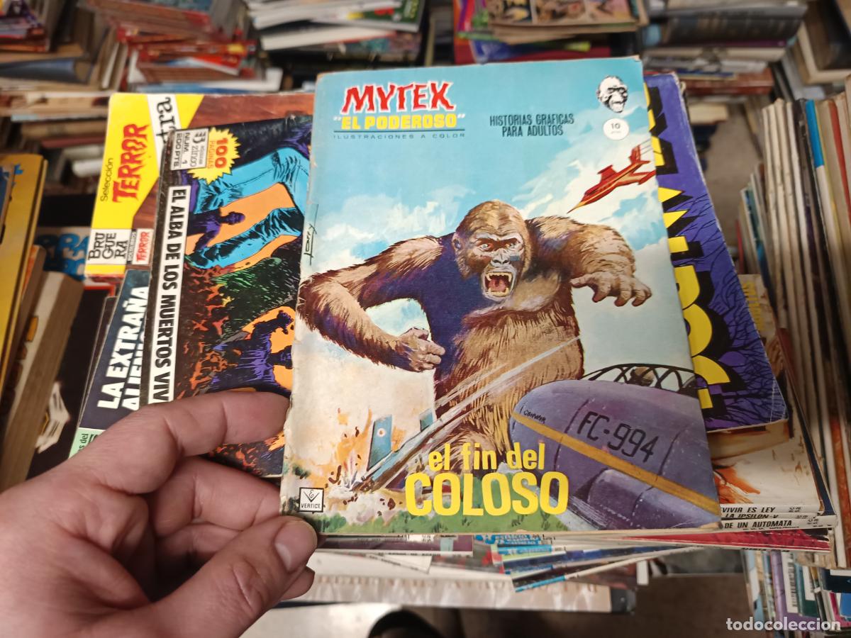 C&oacute;mics: MYTEK EL PODEROSO . EL FIN DEL COLOSO. N&ordm; 2 . EDICIONES V&Eacute;RTICE . PORTADA LARRY . 1965 - Foto 1
