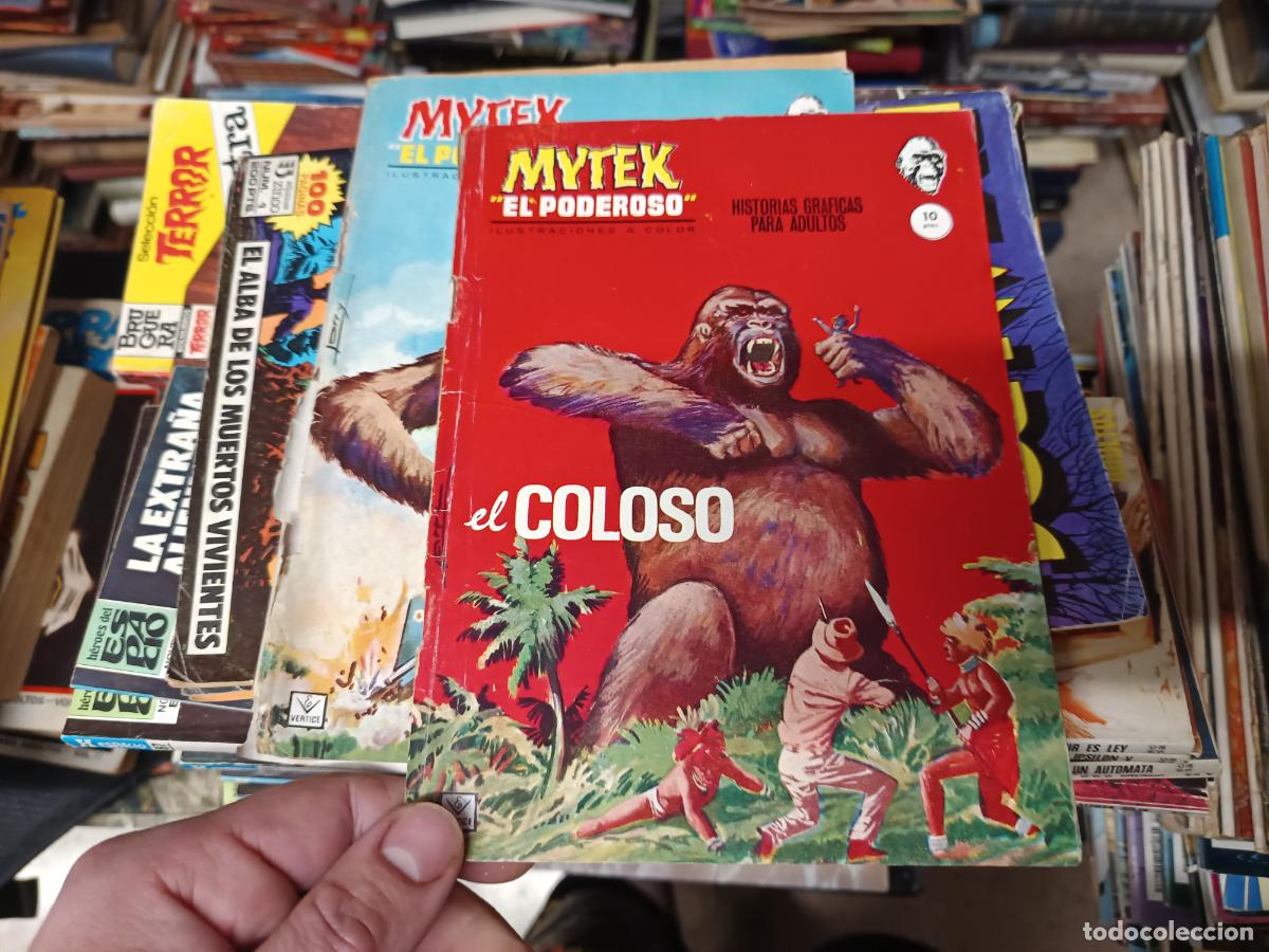 C&oacute;mics: MYTEK EL PODEROSO . EL COLOSO. N&ordm; 1 . EDICIONES V&Eacute;RTICE . PORTADA LARRY . 1965 - Foto 1