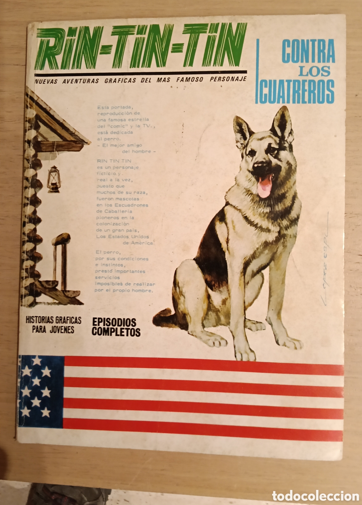 C&oacute;mics: Cuaderno Rin-Tin-Tin ,n. 13 ,contra los cuartetos , v&eacute;rtice 1972 - Foto 1