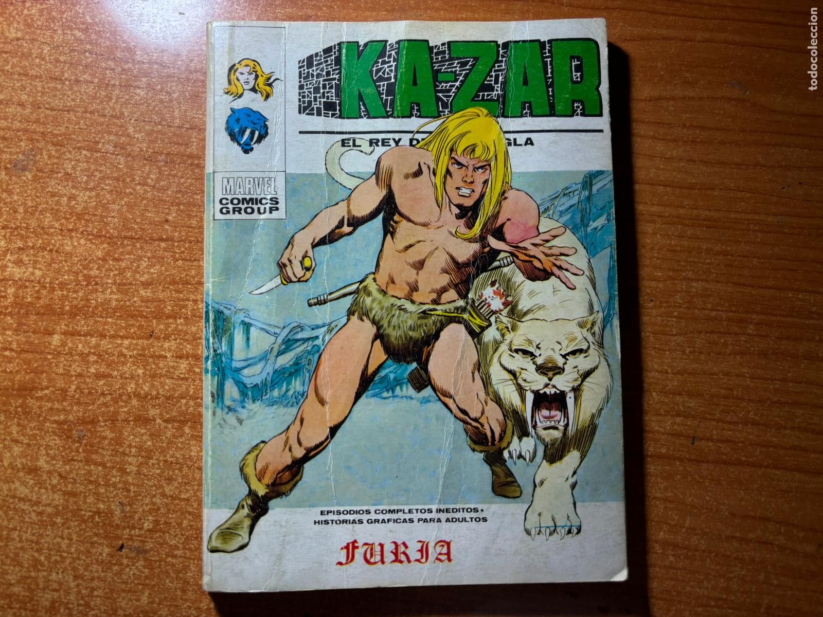 C&oacute;mics: KAZAR KA ZAR N&ordm; 1 EDICIONES VERTICE VOLUMEN 1 - Foto 1
