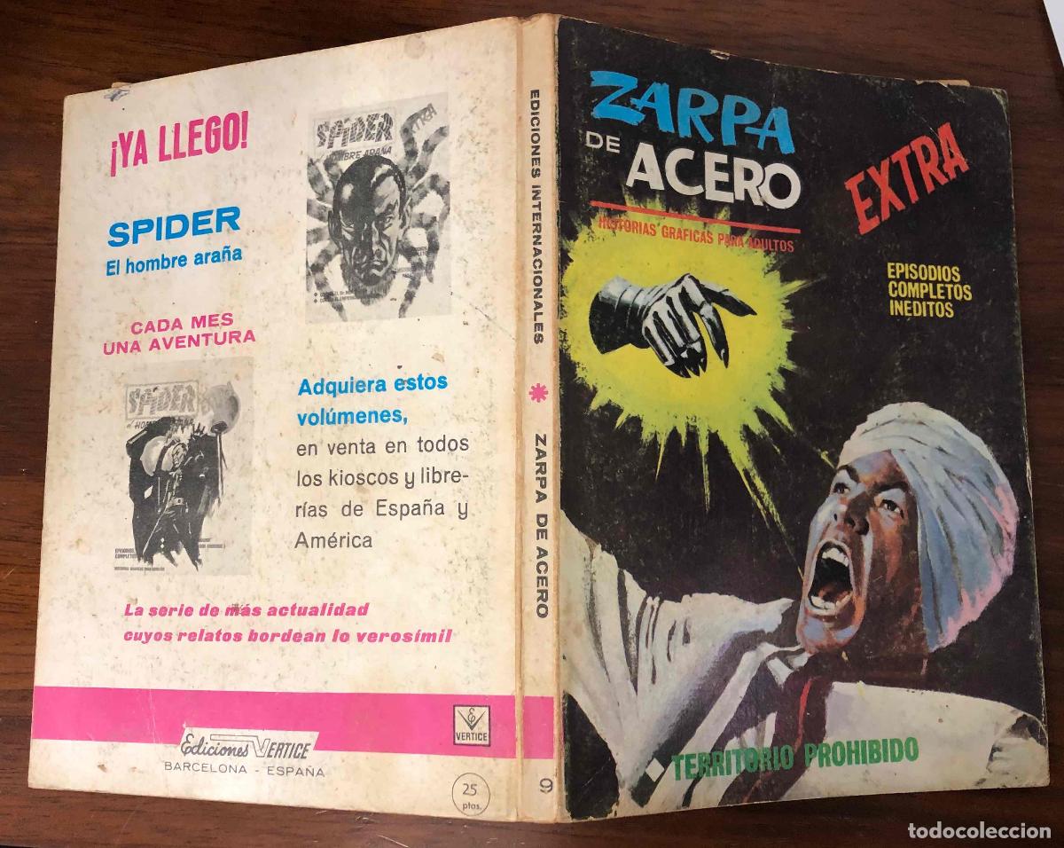 C&oacute;mics: ZARPA DE ACERO EXTRA 9 TERRITORIO PROHIBIDO. VERTICE - Foto 1