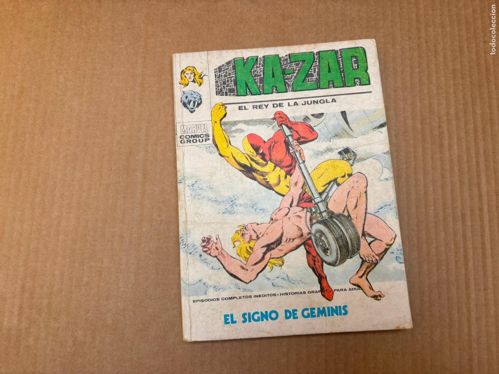 C&oacute;mics: KAZAR KA ZAR N&ordm; 6 EDICIONES VERTICE VOLUMEN 1 - Foto 1