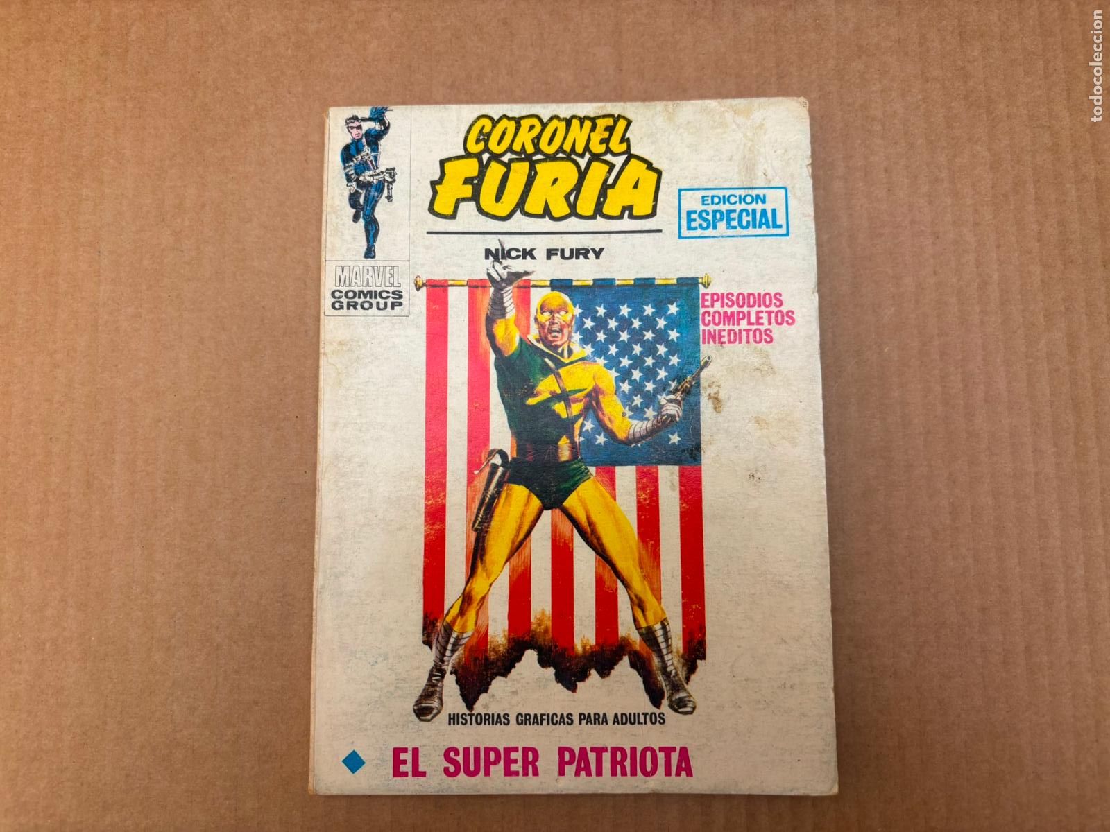 C&oacute;mics: CORONEL FURIA N&ordm; 6 EDICIONES VERTICE VOLUMEN 1 - Foto 1