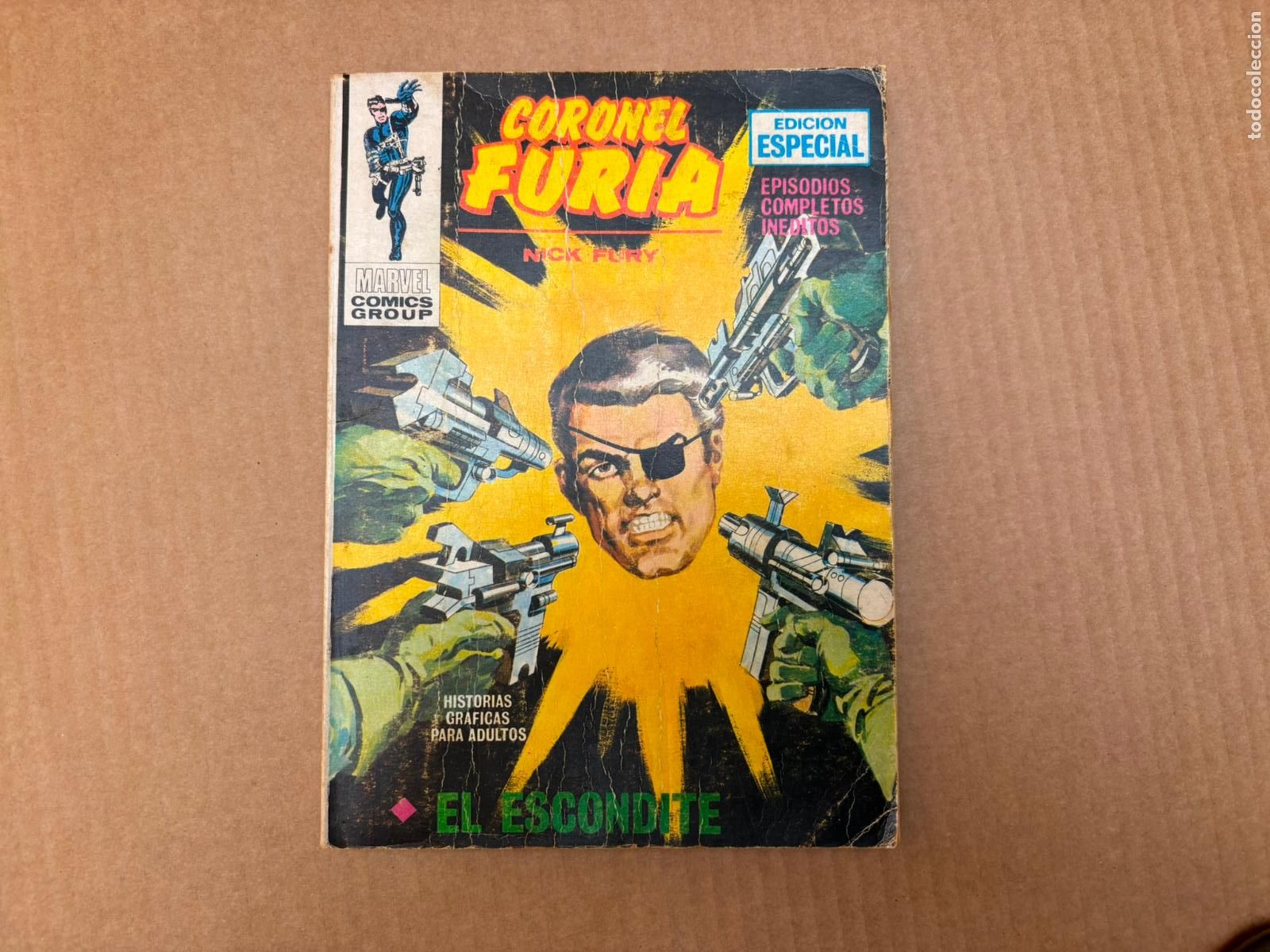 C&oacute;mics: CORONEL FURIA N&ordm; 14 EDICIONES VERTICE VOLUMEN 1 - Foto 1