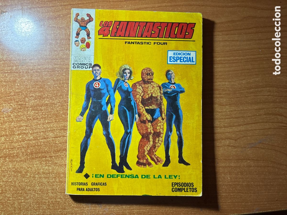 Fumetti: LOS 4 CUATRO FANTASTICOS N&ordm; 1 EDICIONES VERTICE VOLUMEN 1