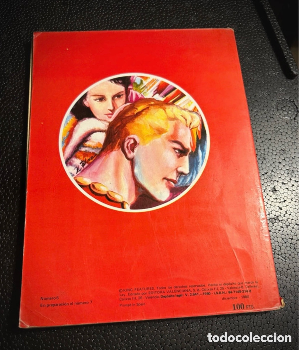 C&oacute;mics: C&oacute;mic Flash Gordon &ndash; &Aacute;lbum n&ordm; 6 Editora Valencian - Foto 2