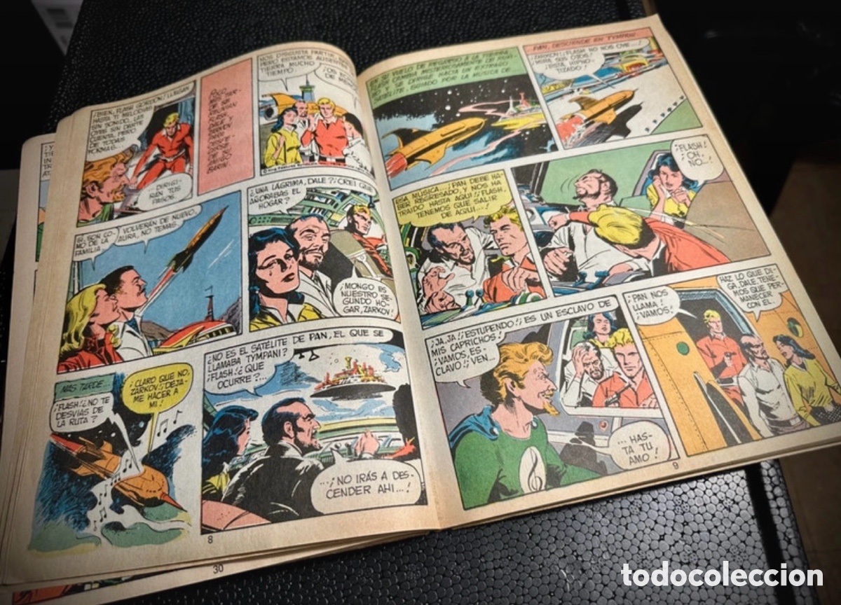 C&oacute;mics: C&oacute;mic Flash Gordon &ndash; &Aacute;lbum n&ordm; 6 Editora Valencian - Foto 3
