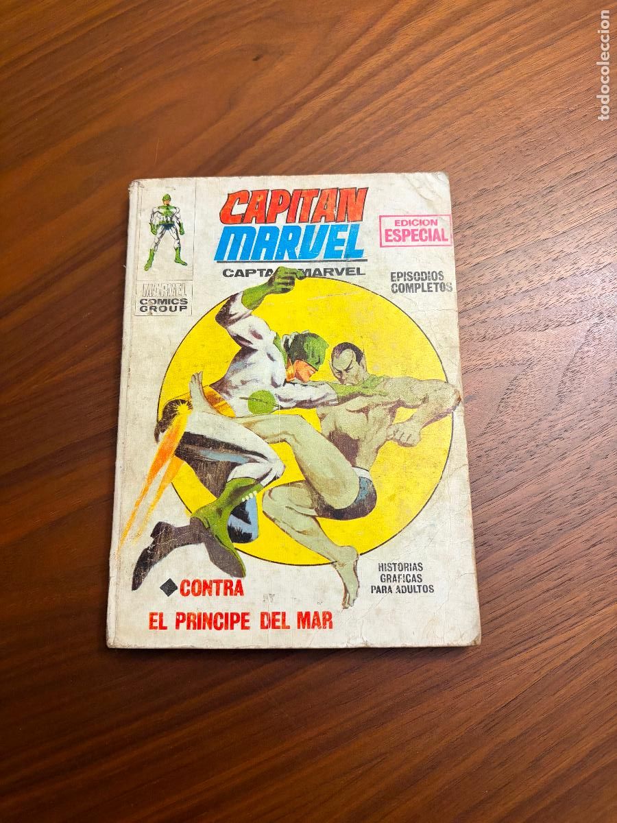 C&oacute;mics: CAPIT&Aacute;N MARVEL N&ordm; 2 , 128 P&Aacute;GINAS , VOLUMEN 1 , EDITORIAL V&Eacute;RTICE - Foto 1