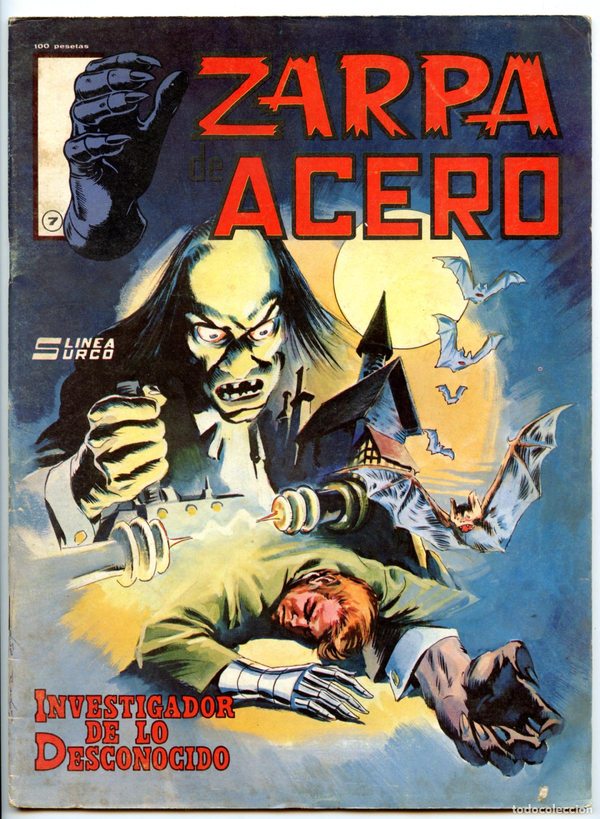 C&oacute;mics: ZARPA DE ACERO n.7 (Surco, 1981) - Foto 1