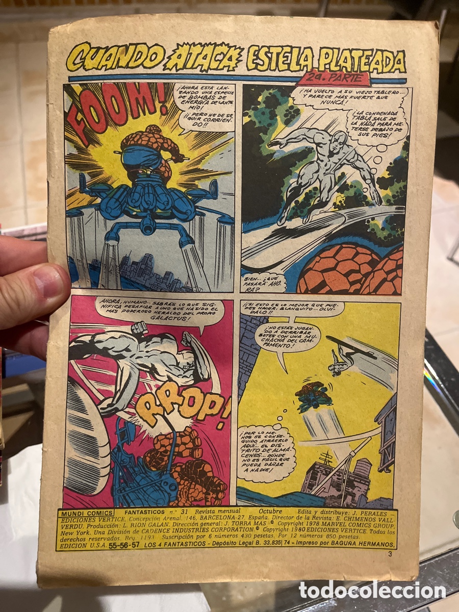 C&oacute;mics: Los 4 fantasticos nulero 31 - Foto 1