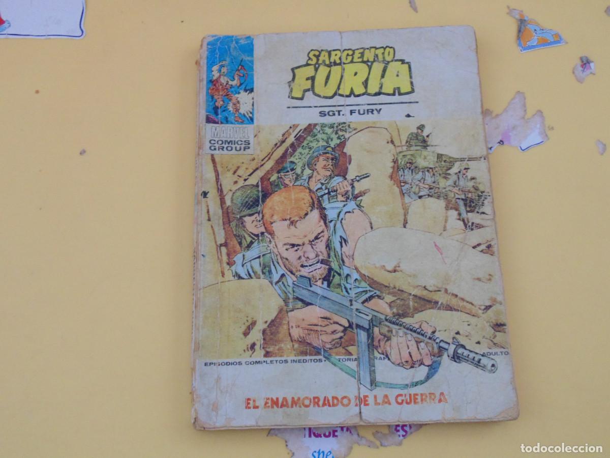 C&oacute;mics: Sargento Furia Vol-1 n&ordm; 23. 1973. Marvel / Vertice. - Foto 1