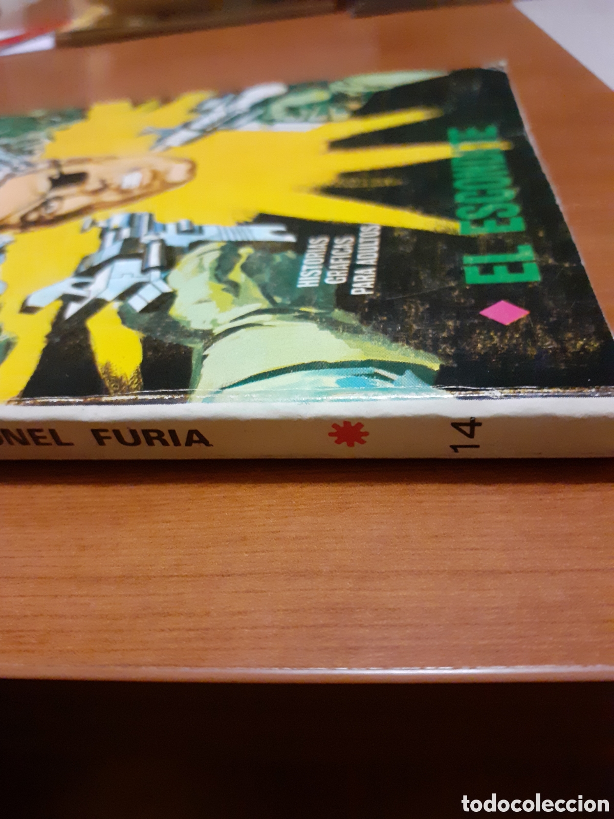 C&oacute;mics: EDICIONES VERTICE TACO CORONEL FURIA N 14 EL ESCONDITE - Foto 4