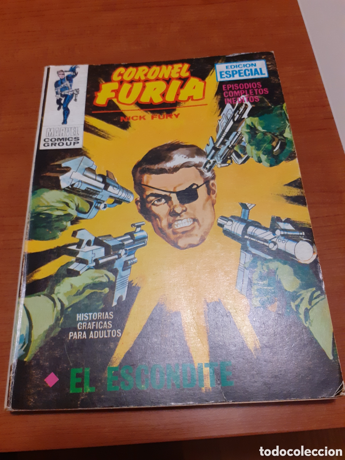 C&oacute;mics: EDICIONES VERTICE TACO CORONEL FURIA N 14 EL ESCONDITE - Foto 1
