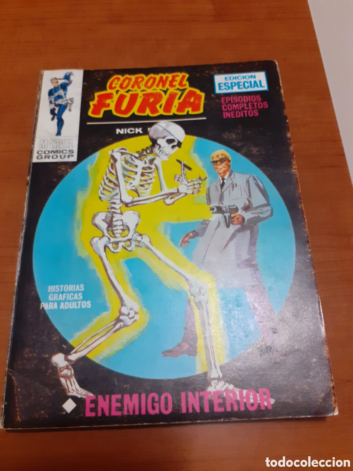 C&oacute;mics: EDICIONES VERTICE TACO CORONEL FURIA N 12 ENEMIGO INTERIOR - Foto 1